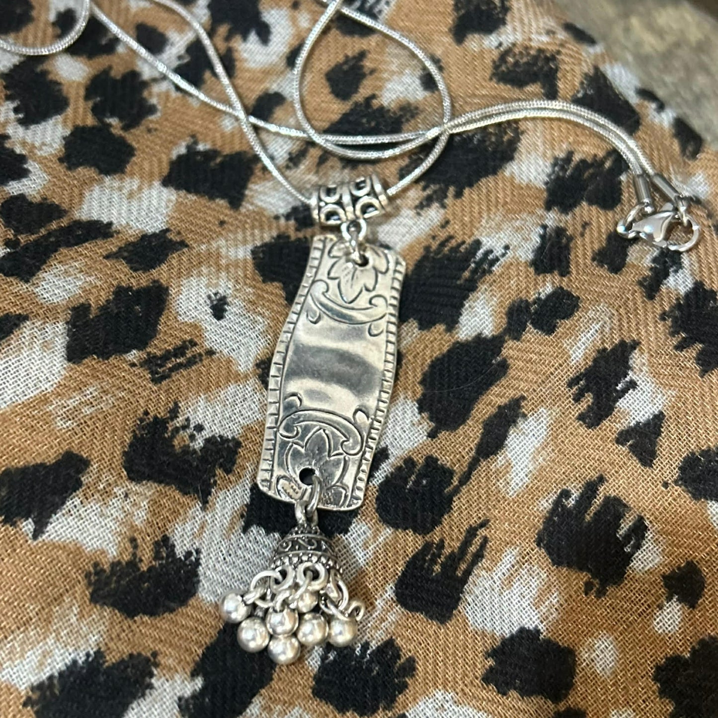 MOLLY MADE- Vintage Sugar Tongs Pendent Necklace