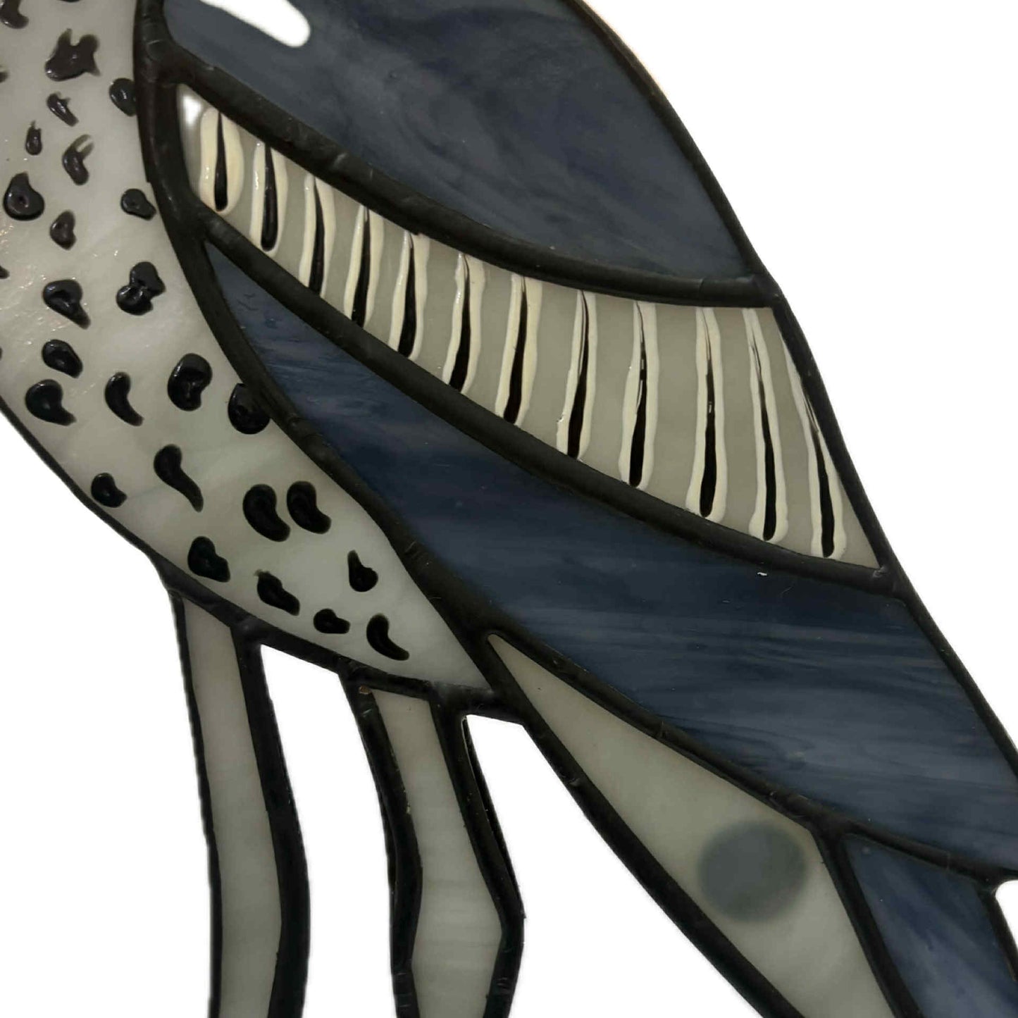 SWAN GLASS - TWILIGHT THE CURLEW (BUSH STONE CURLEW) - Stained Glass Ornament