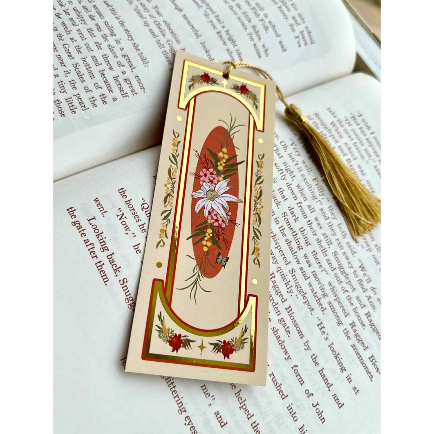 LITTLE GREEN MINI- "Native Bouquet" Bookmark