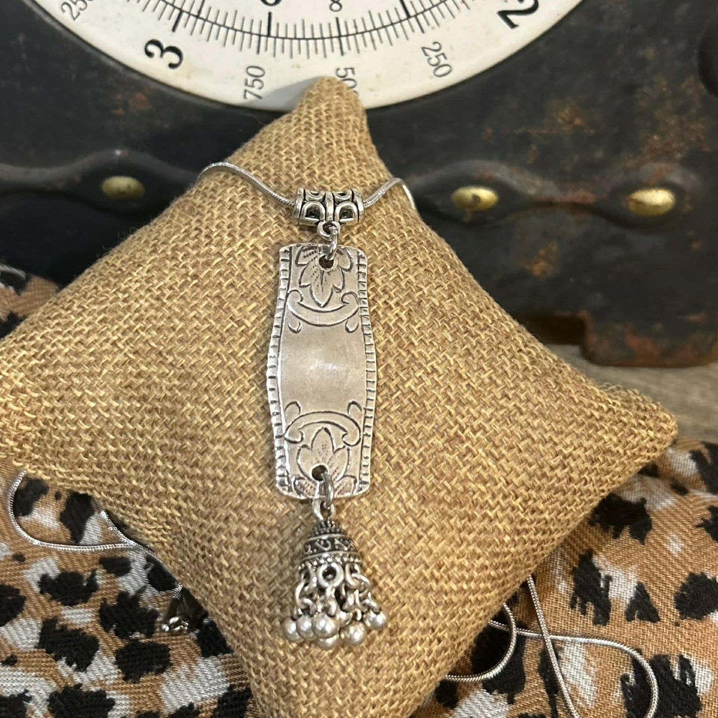 MOLLY MADE- Vintage Sugar Tongs Pendent Necklace