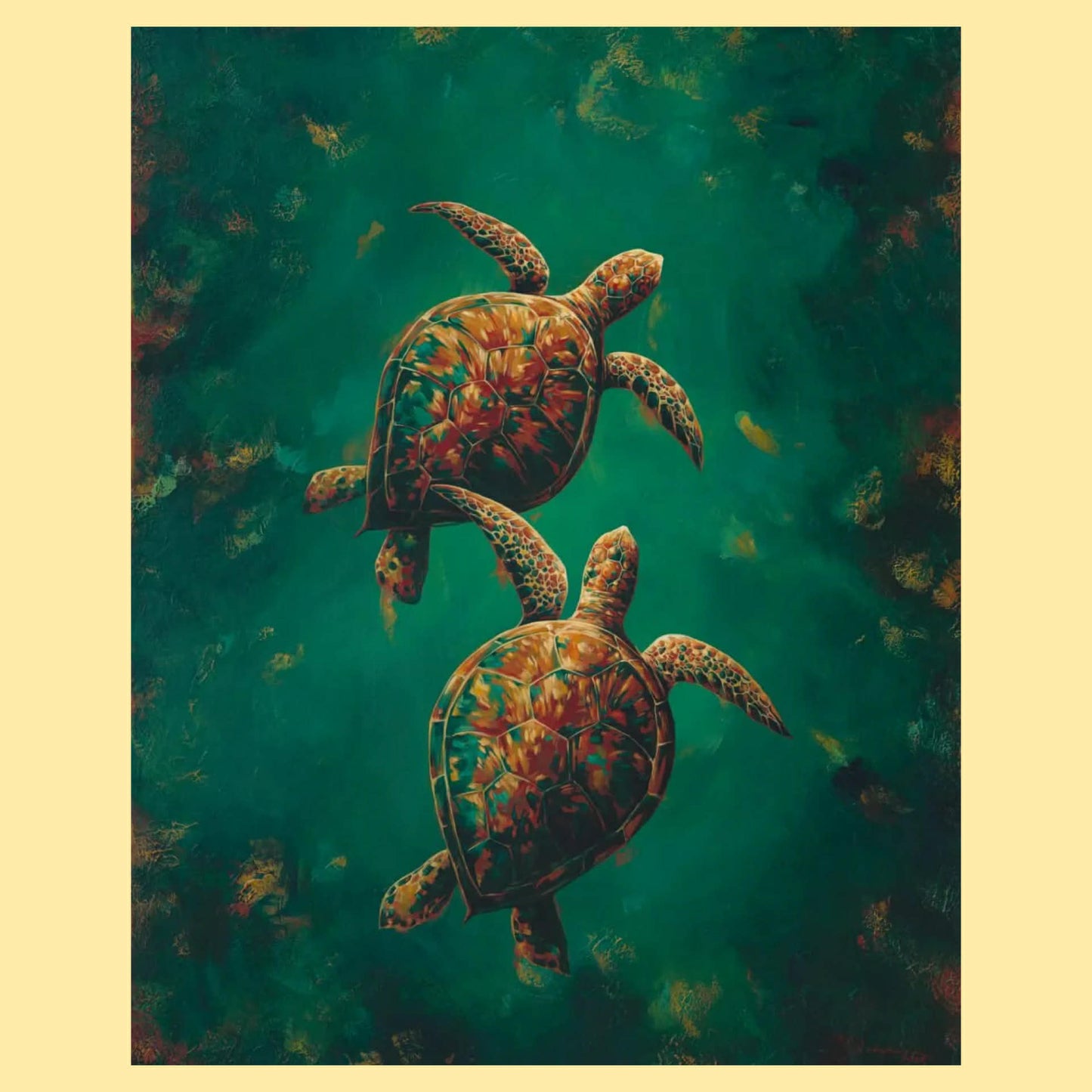 AKASHA MEAD ART - "There All Along" A4 Fine Art Print