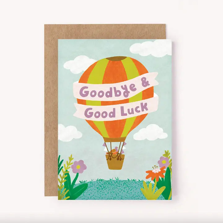 LAUREN SISSON STUDIO- "Goodbye & Good Luck" Farewell Card