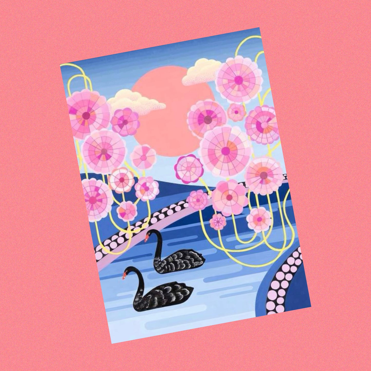 CLAIRE ISHINO- MEDIUM LIMITED EDITION A5 PRINTS- WE MET IN SPRING