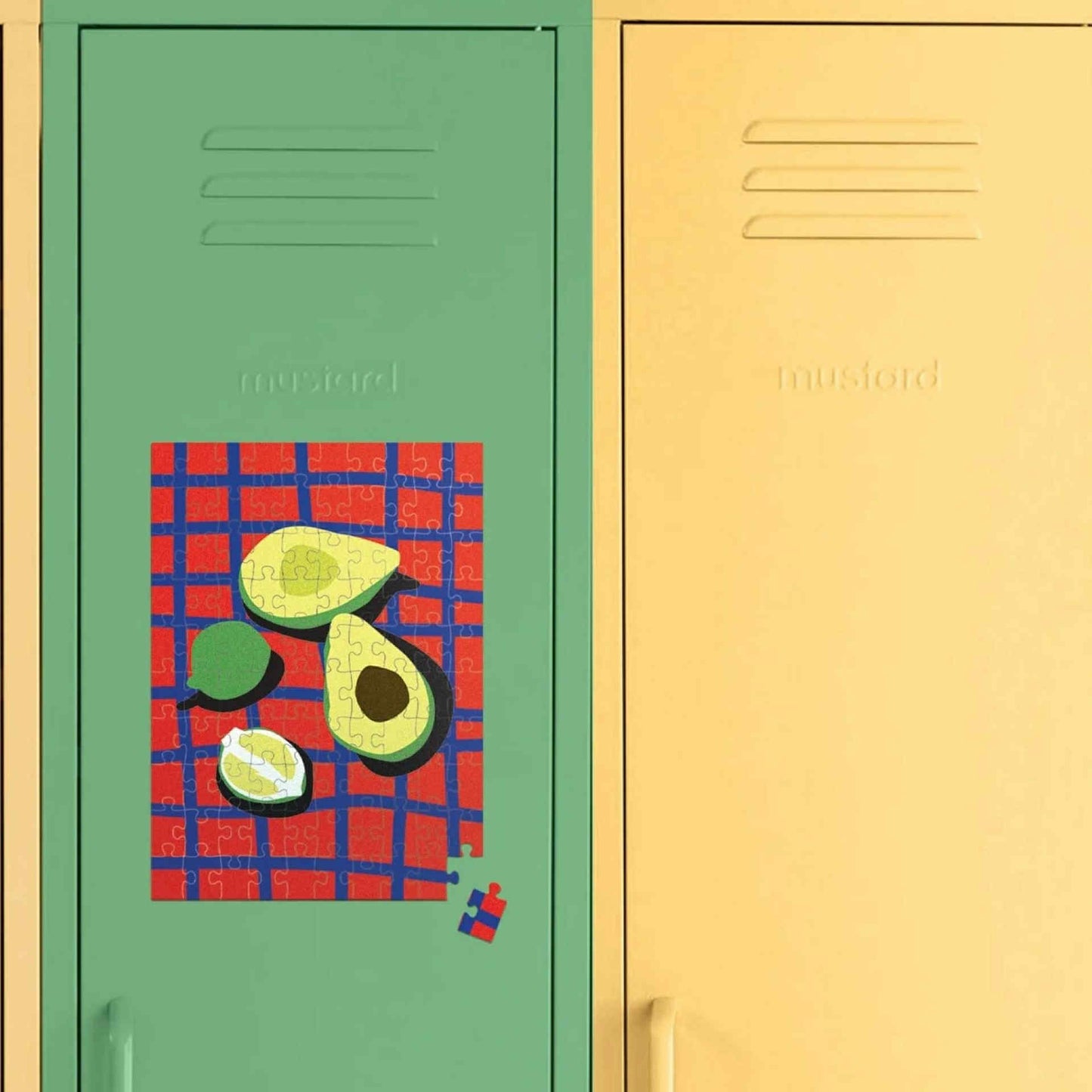 JOURNEY OF SOMETHING - 100 PIECE MAGNETIC PUZZLE - AVOCADO IS LIFE