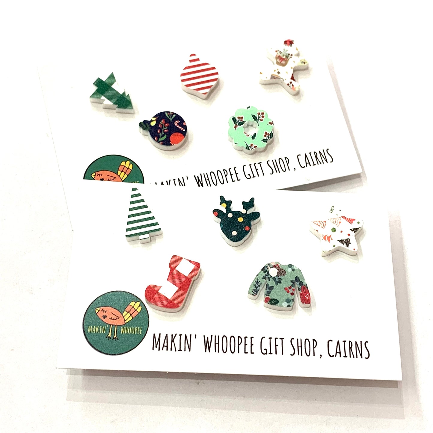 MAKIN' WHOOPEE - "Mix & Match #1"- CHRISTMAS 5x STUD PACK