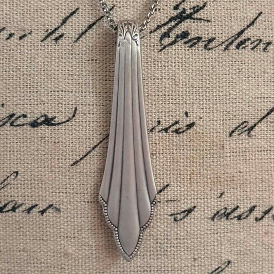 MOLLY MADE- Vintage Spoon Handle Pendant Necklace