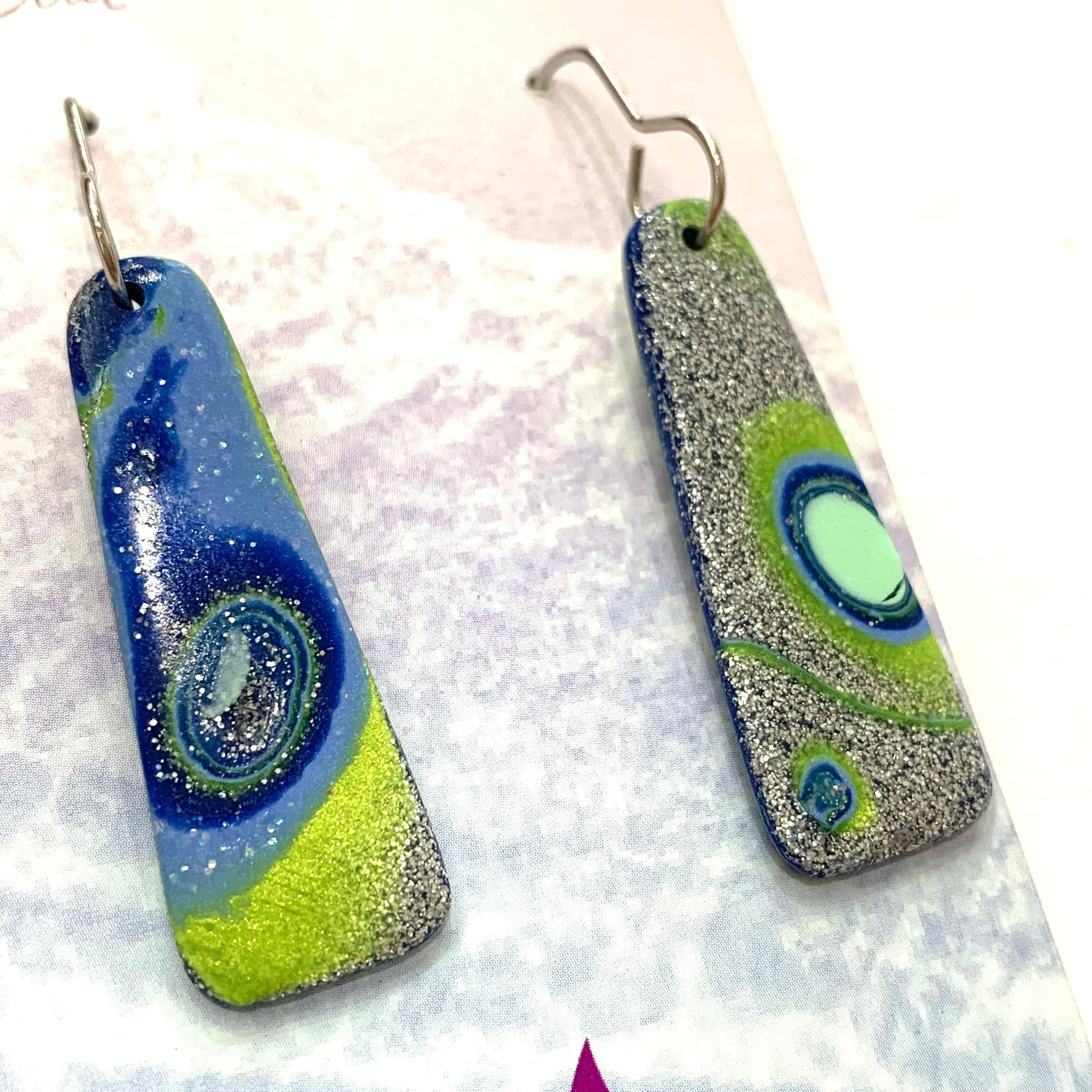 Sailvie Creations - Ocean Stone Hook Dangle Earrings