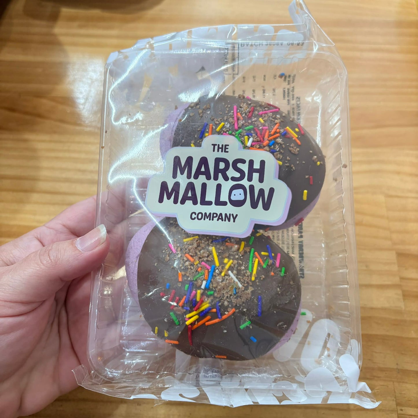 THE MARSHMALLOW COMPANY - EASTER STRAWBERRY PARTY POP MARSHMALLOW EGG