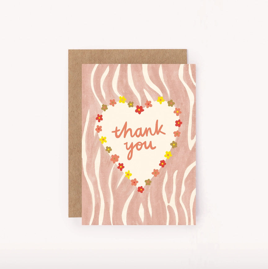 LAUREN SISSON STUDIO- "Thank You" Mini Card