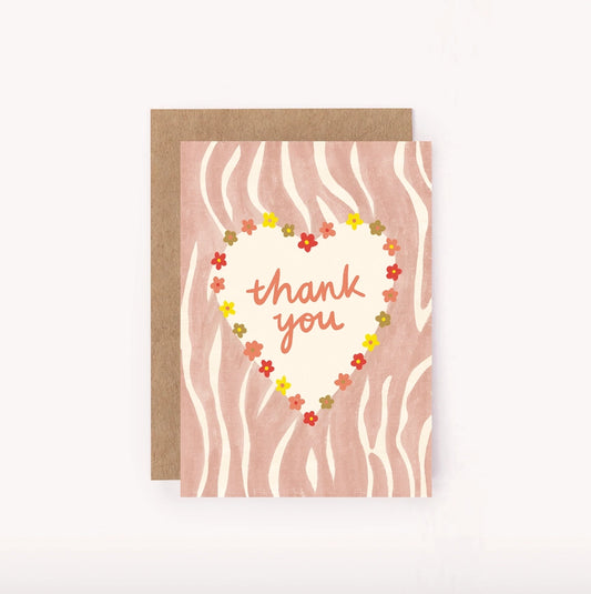 LAUREN SISSON STUDIO- "Thank You" Mini Card