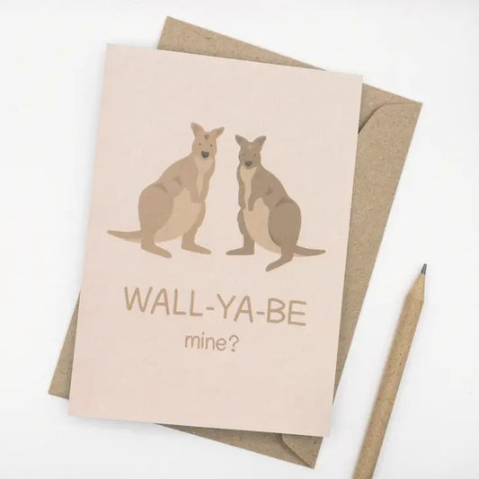Tilly Scribbles- "Wallaby Love" Card