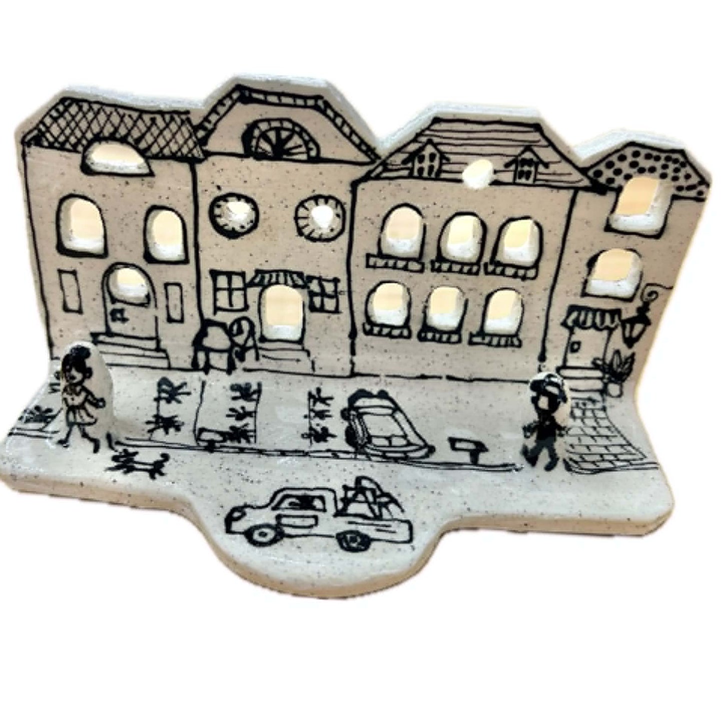 BELOVED POTTERY - Village - Tea Light Holder 10