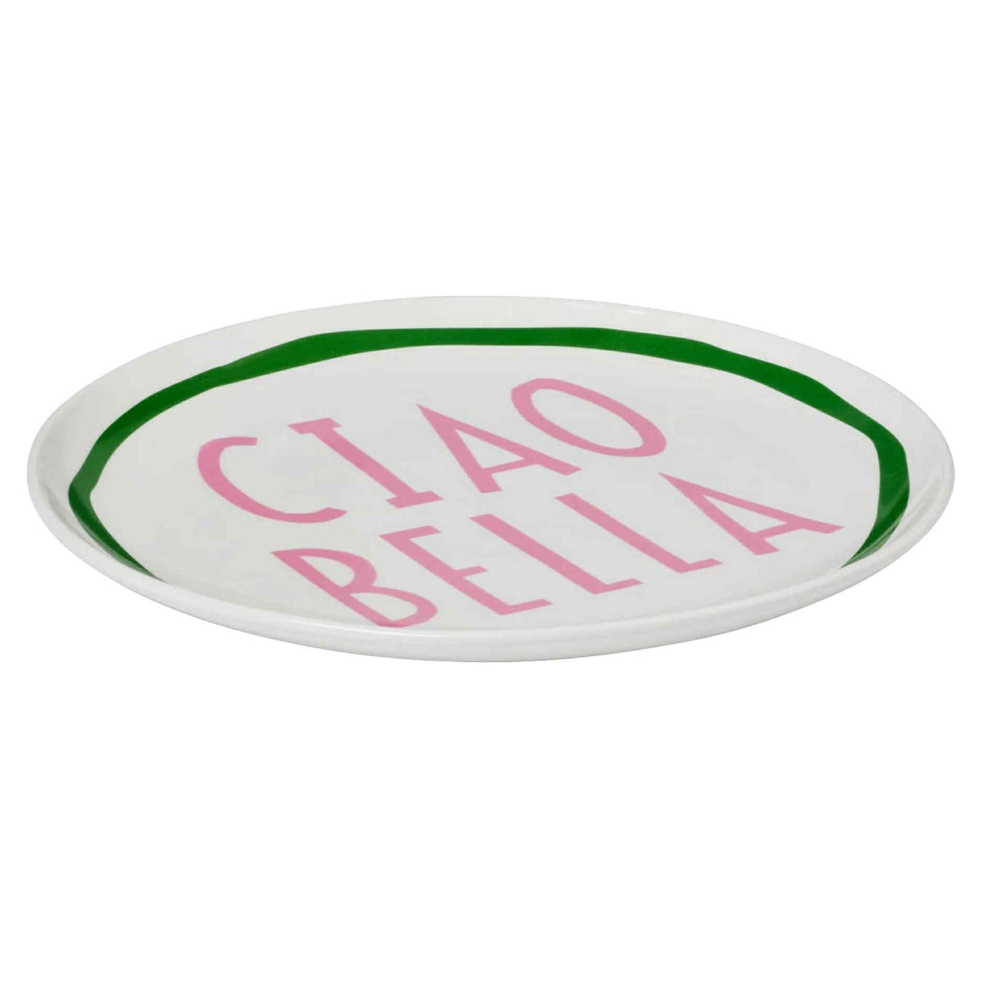 In The Roundhouse - "Ciao Bella" Plate LARGE