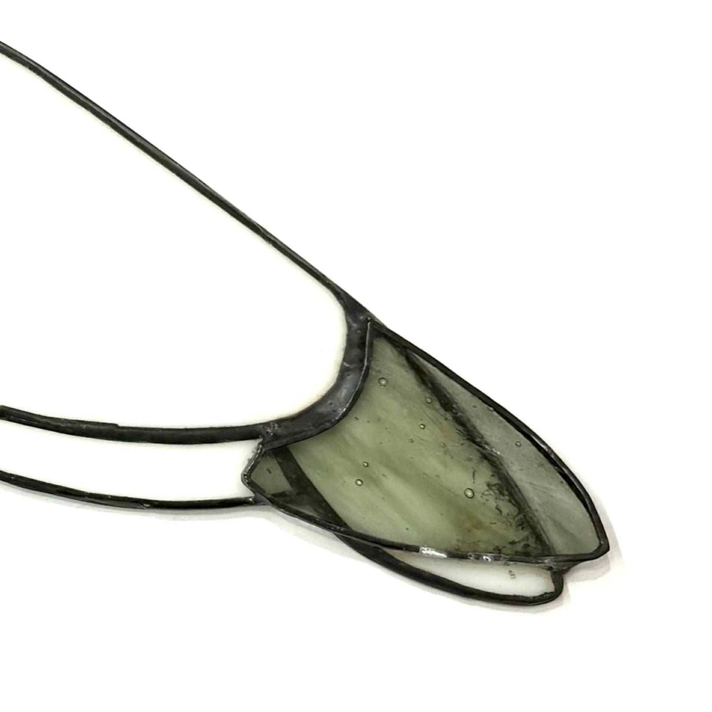 SWAN GLASS - AUSTRALIAN WHITE IBIS - Stained Glass Ornament