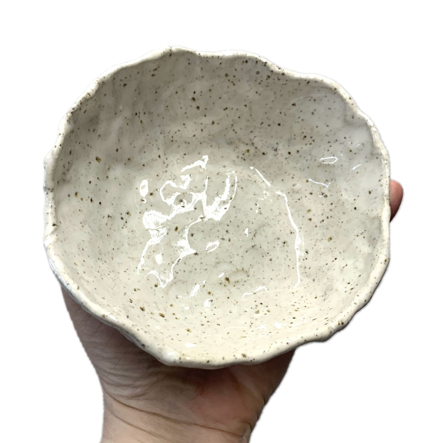 EARTH BY HAND- Midi Bowl - Speckled Organic