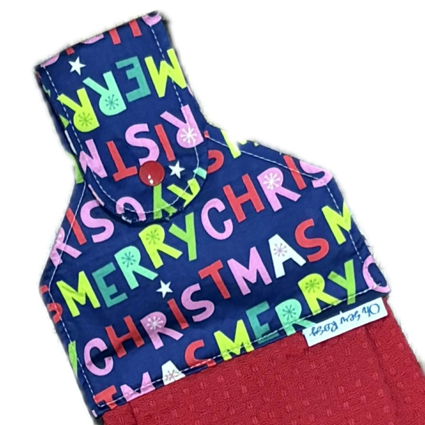 OH SEW ROSY: Hanging Towels -Christmas Merry Christmas