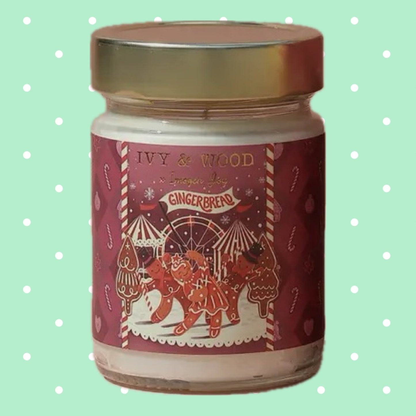 IVY & WOOD - "Gingerbread"-Limited Edition Christmas Candle