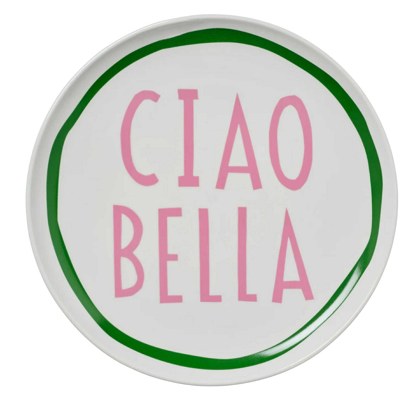 In The Roundhouse - "Ciao Bella" Plate LARGE