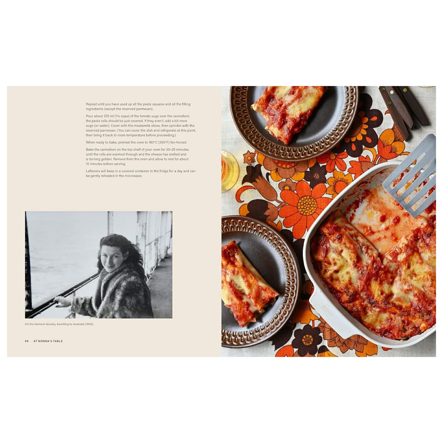 BOOKS & CO - AT NONNA'S TABLE- Paola Bacchia