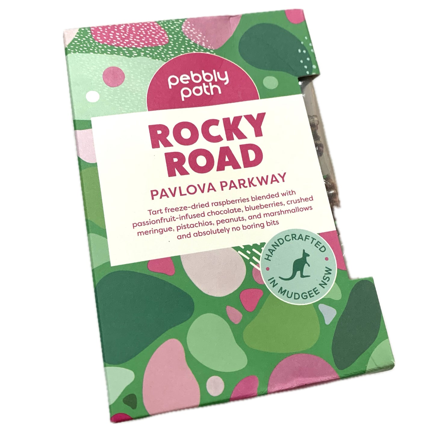 PEBBLY PATH- Christmas Rocky Road- Pavlova Parkway- 200g