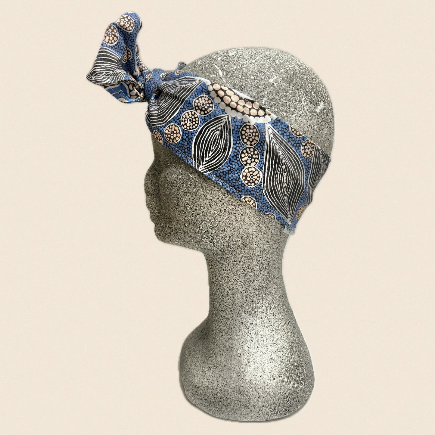 OH SEW ROSY: WIRE HEADBAND - Bush Tucker (Warlukurlangu Fabric)