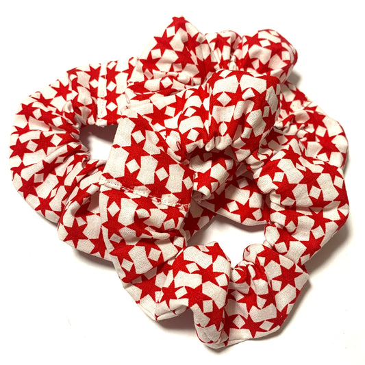 MUMMA WHOOPEE - Regular “Christmas Stars” SCRUNCHIES