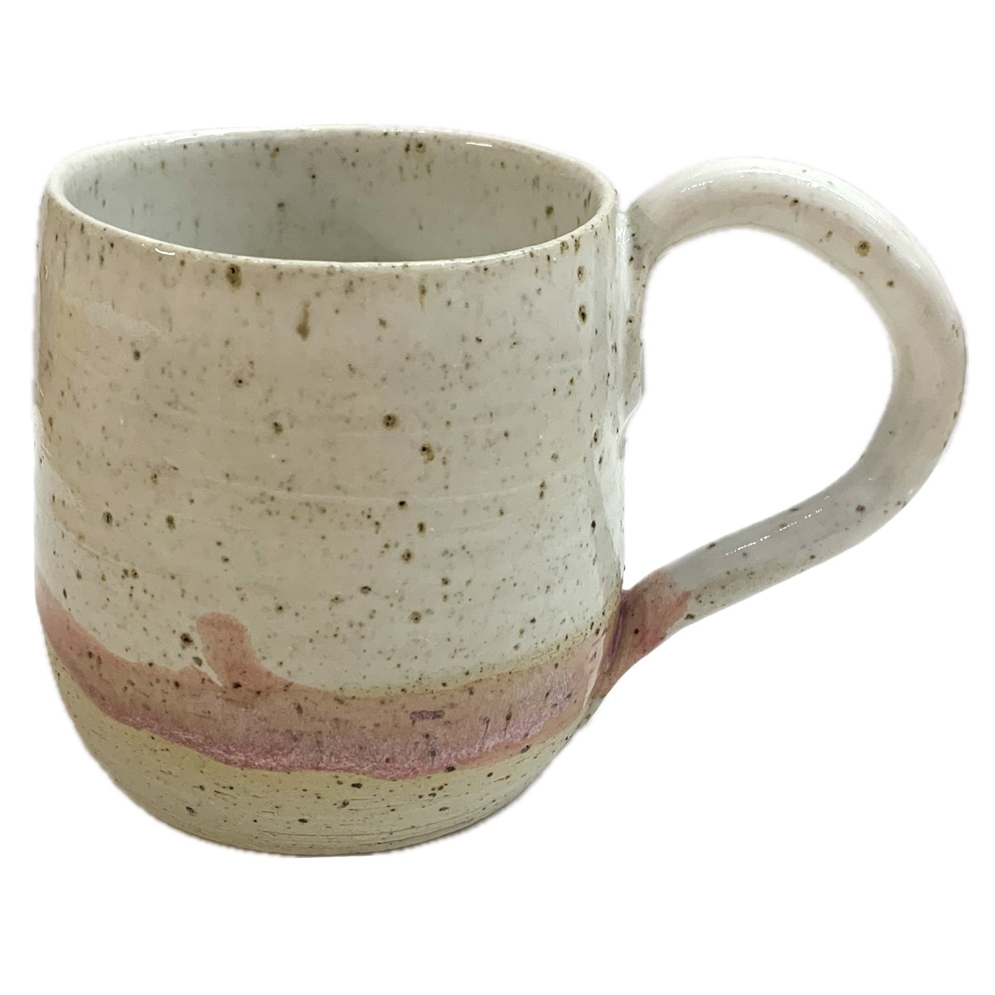 EARTH BY HAND- Pink & White Glazed Mugs