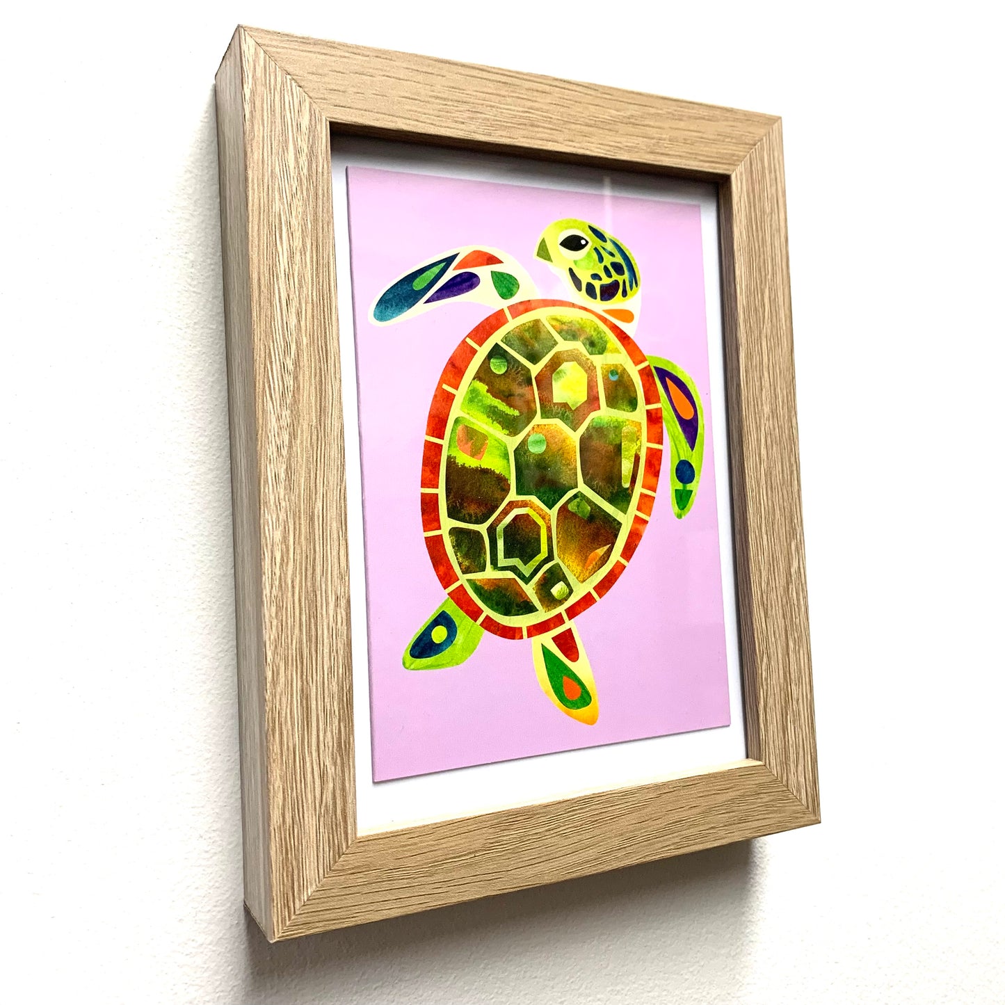 PETE CROMER - Framed "Turtle" Pete Cromer Print