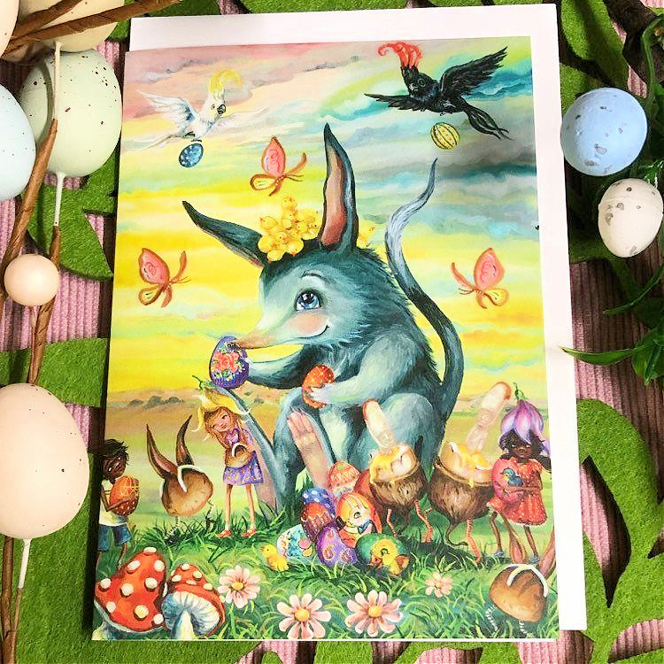 HAYLEY GILLESPIE - "Easter Bilby" Framed Image