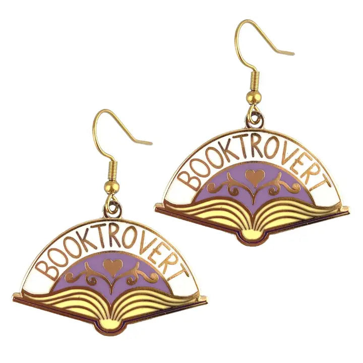 JUBLY-UMPH - "BOOKTROVERT" EARRINGS