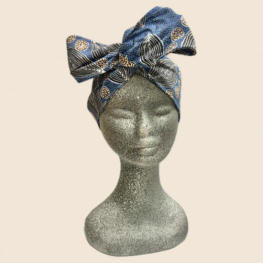 OH SEW ROSY: WIRE HEADBAND - Bush Tucker (Warlukurlangu Fabric)