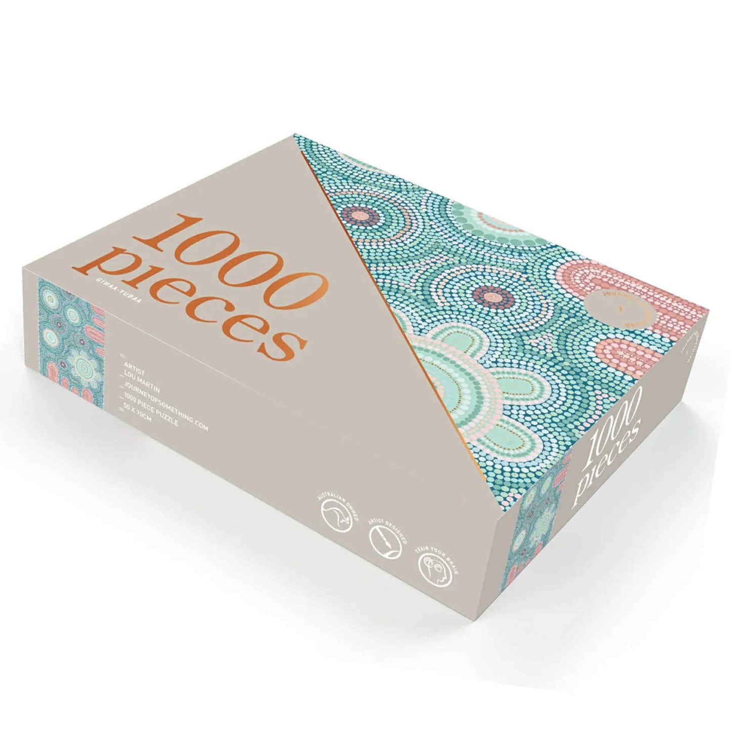 JOURNEY OF SOMETHING - 1000 PIECE PUZZLE - GIWAA-YUBBA - Lou Martin