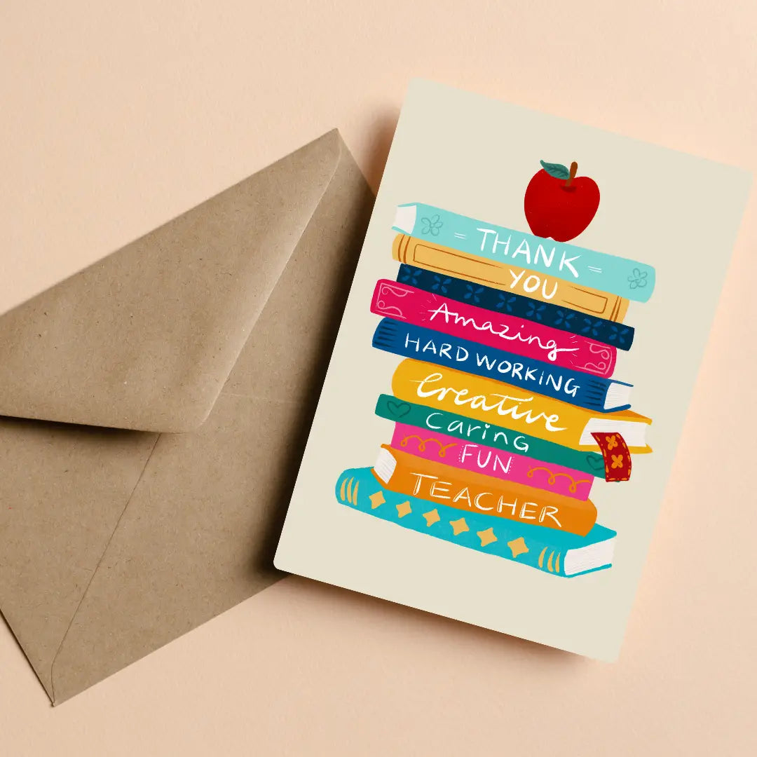 PAPER STATION- THANK YOU TEACHER - Greeting Card