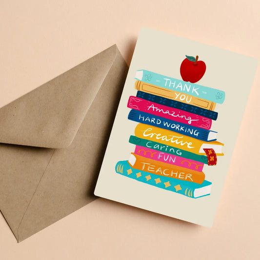 PAPER STATION- THANK YOU TEACHER - Greeting Card