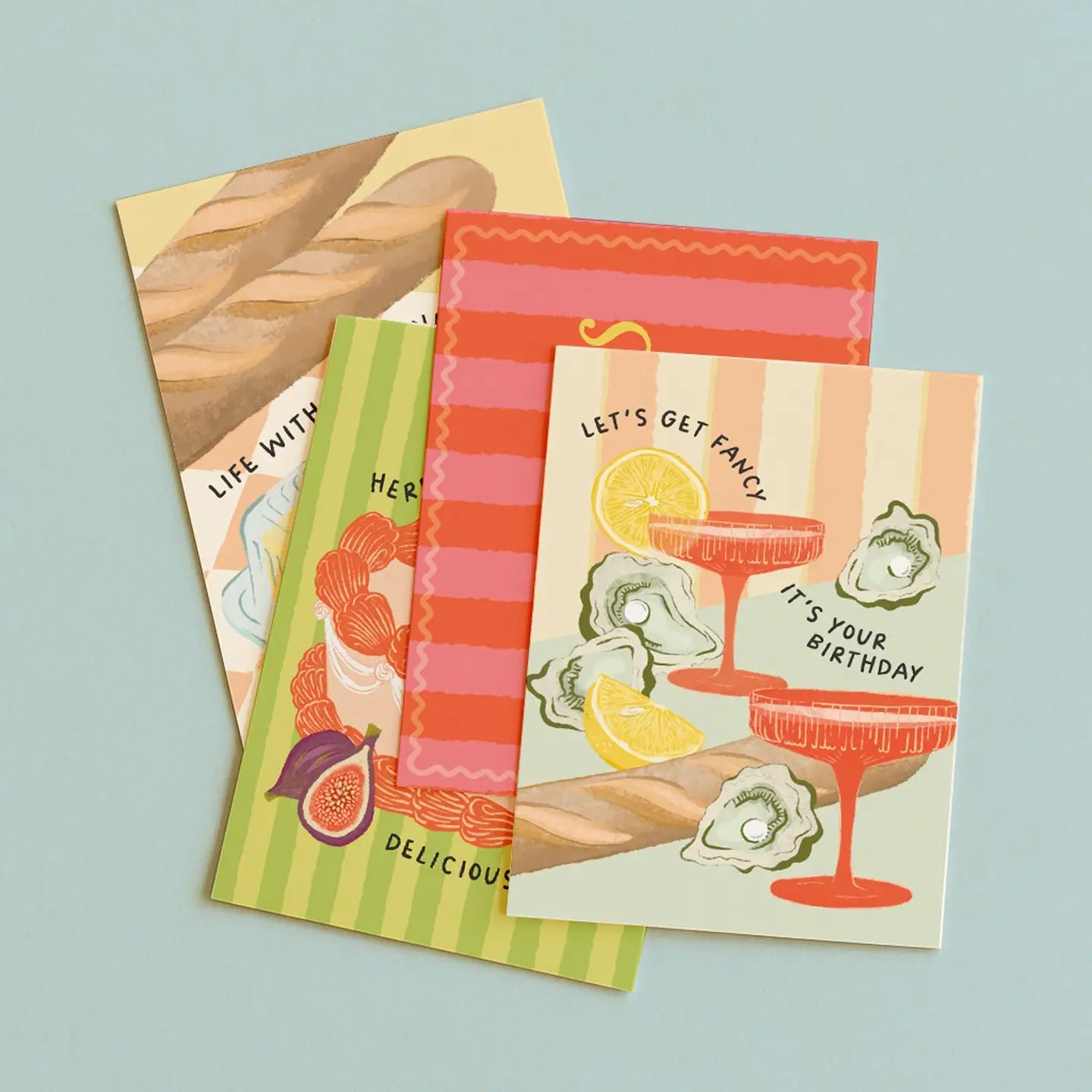 DAYMAKER STATIONERY- "Life With You is Infinitely Butter"- Greeting Card
