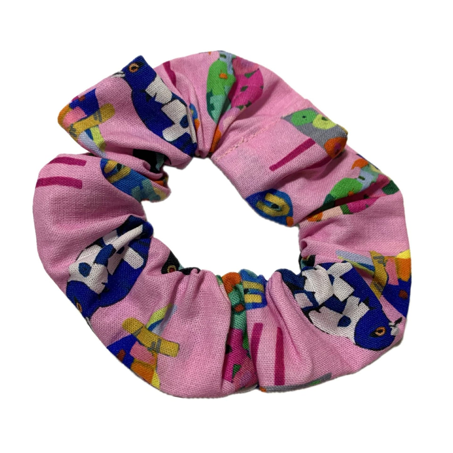MUMMA WHOOPEE - "Flower Birds" REGULAR SCRUNCHIES
