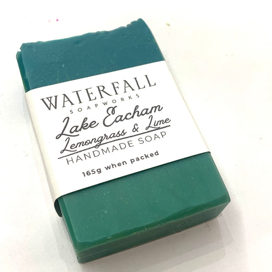 WATERFALL SOAPWORKS- Lake Eacham Lemongrass & Lime Handmade Soap