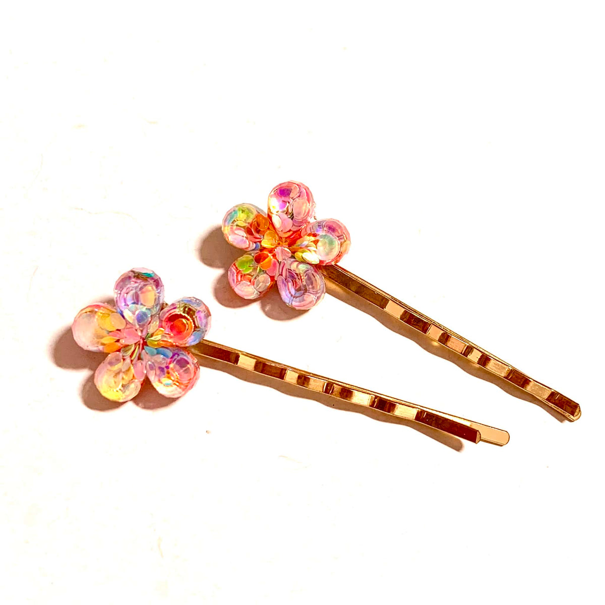 THIS BIRD HAS FLOWN - Confetti Flowers- Hair Pins