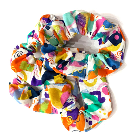 MAKIN' WHOOPEE - Abstract Painting REGULAR SCRUNCHIES