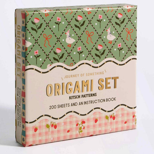 JOURNEY OF SOMETHING- ORIGAMI SET - KITSCH PATTERNS