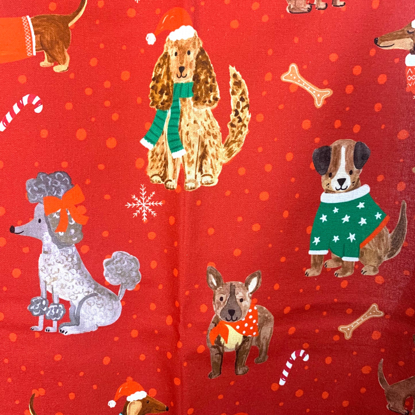 MUMMA WHOOPEE - "Festive Doggos" Apron
