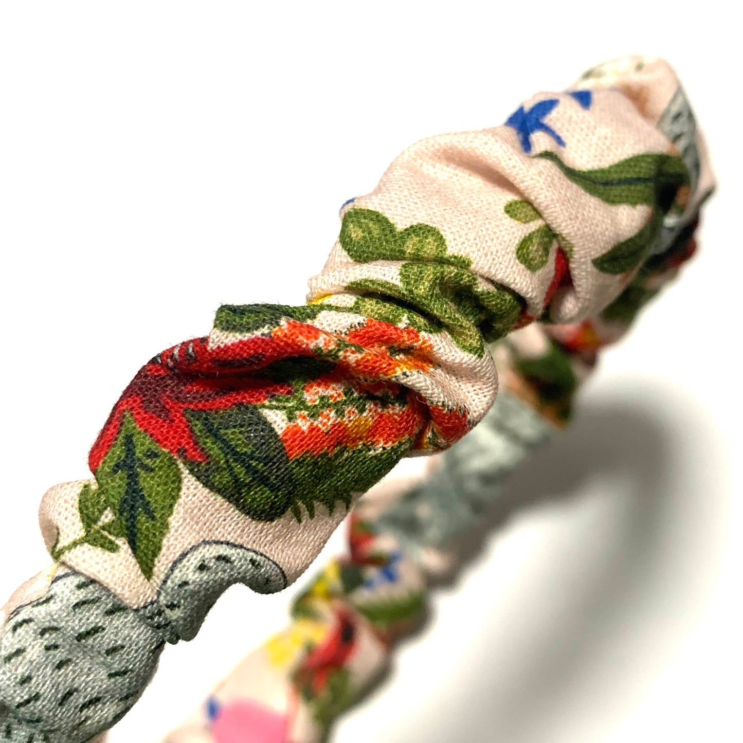 THIS BIRD HAS FLOWN -  "Koalas & Blossoms" - SMALL SCRUNCHIE HEADBANDS