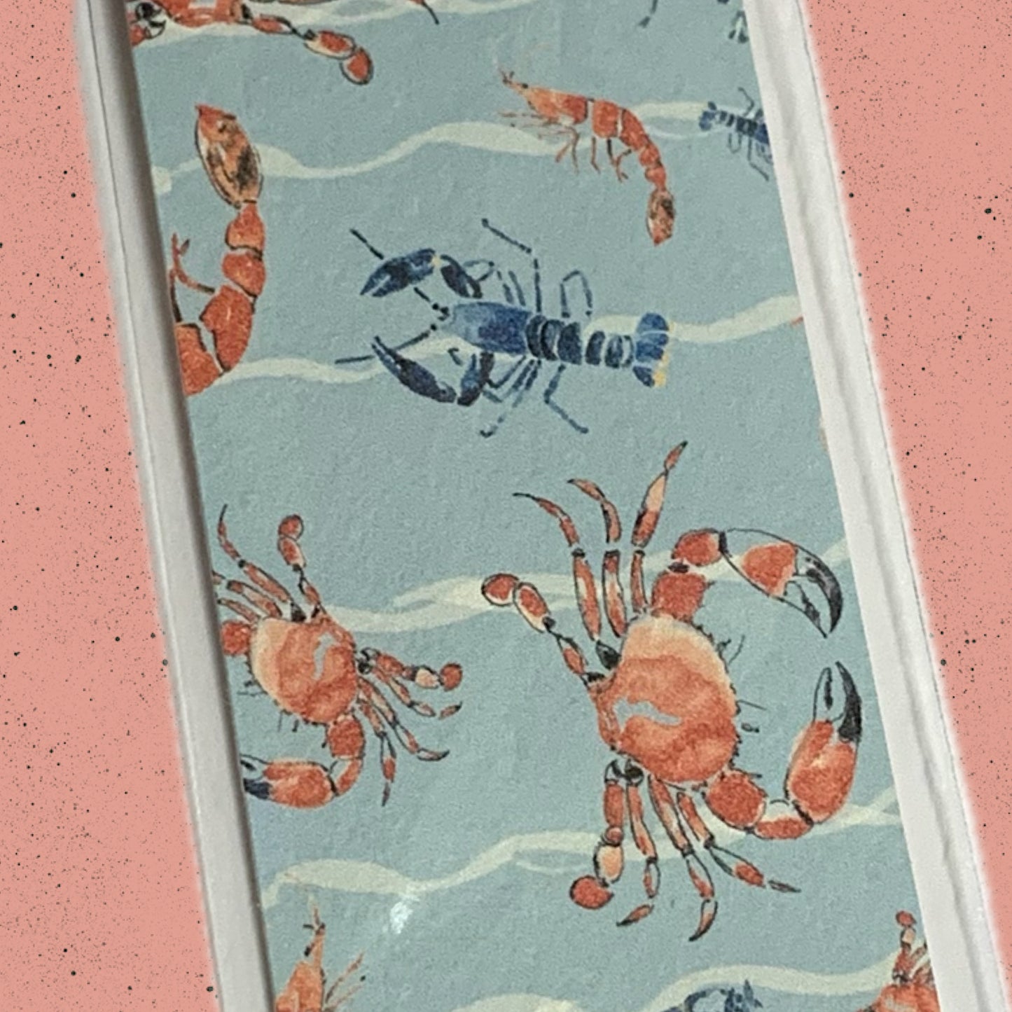 ESZTER'S CREATIONS- "Crustaceans" Bookmark- Textured Paper