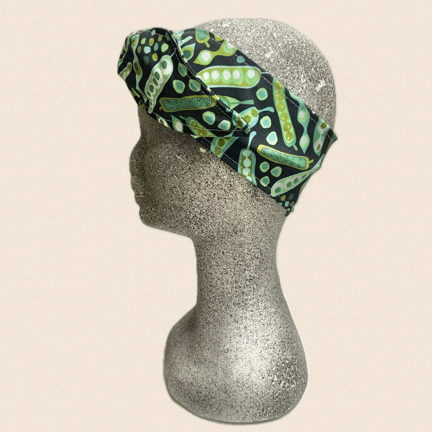 OH SEW ROSY: WIRE HEADBAND - Peas in a Pod (Jocelyn Proust Fabric)