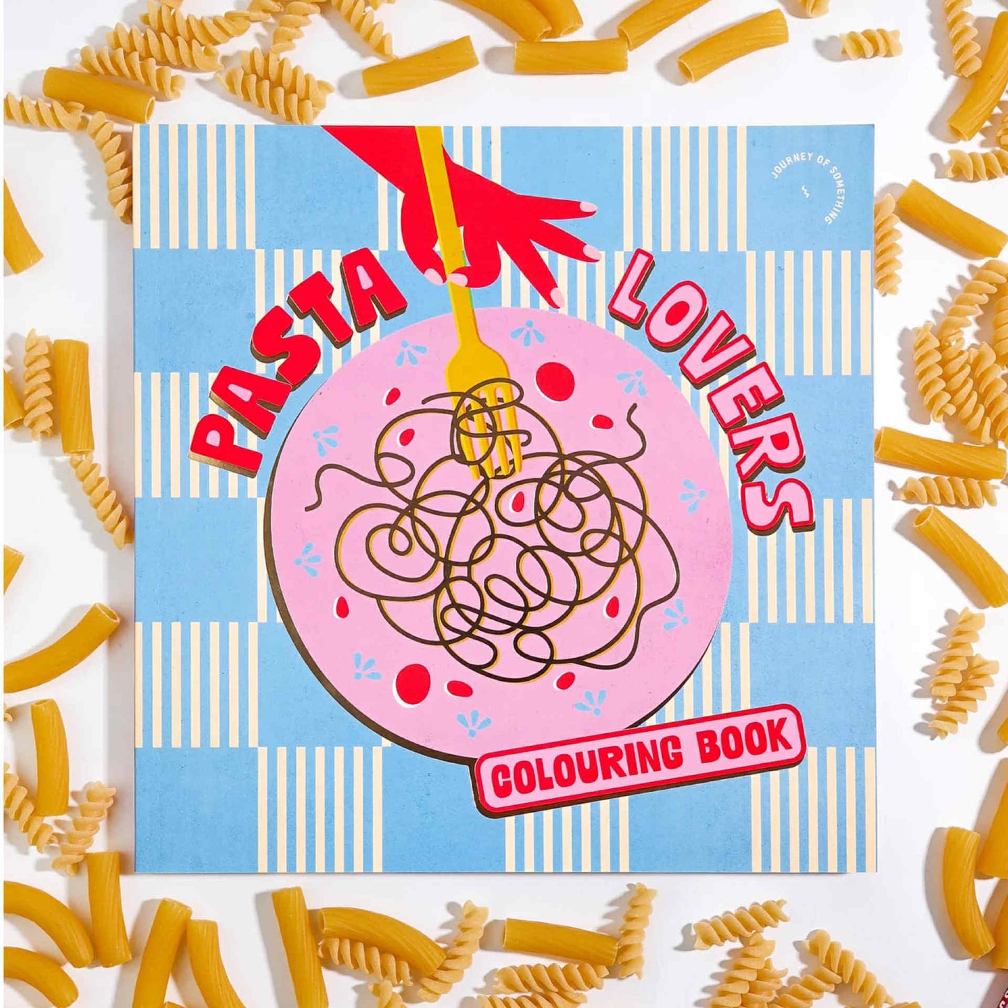 JOURNEY OF SOMETHING- PASTA LOVERS COLOURING BOOK