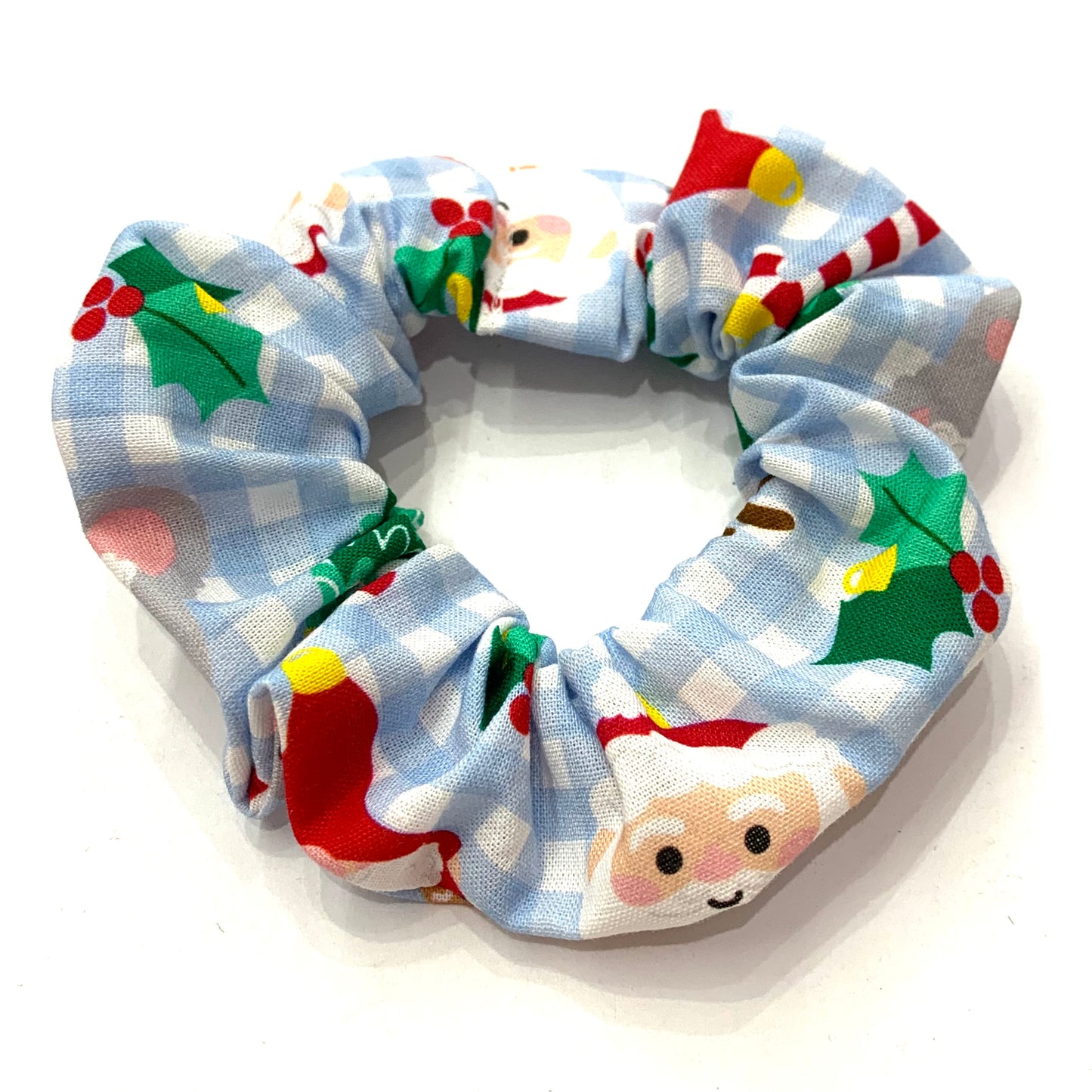 MAKIN' WHOOPEE - "Checkered Cutemas" Christmas Scrunchies