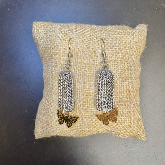 MOLLY MADE- Vintage Teaspoon Handle Earrings