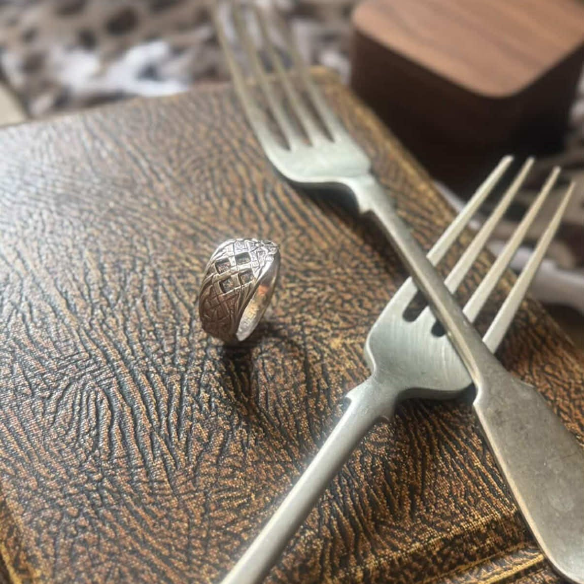 MOLLY MADE - Vintage Dutch Spoon Handle Ring