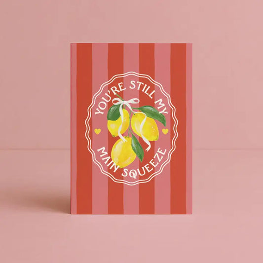 DAYMAKER STATIONERY- "Main Squeeze" - Love Card