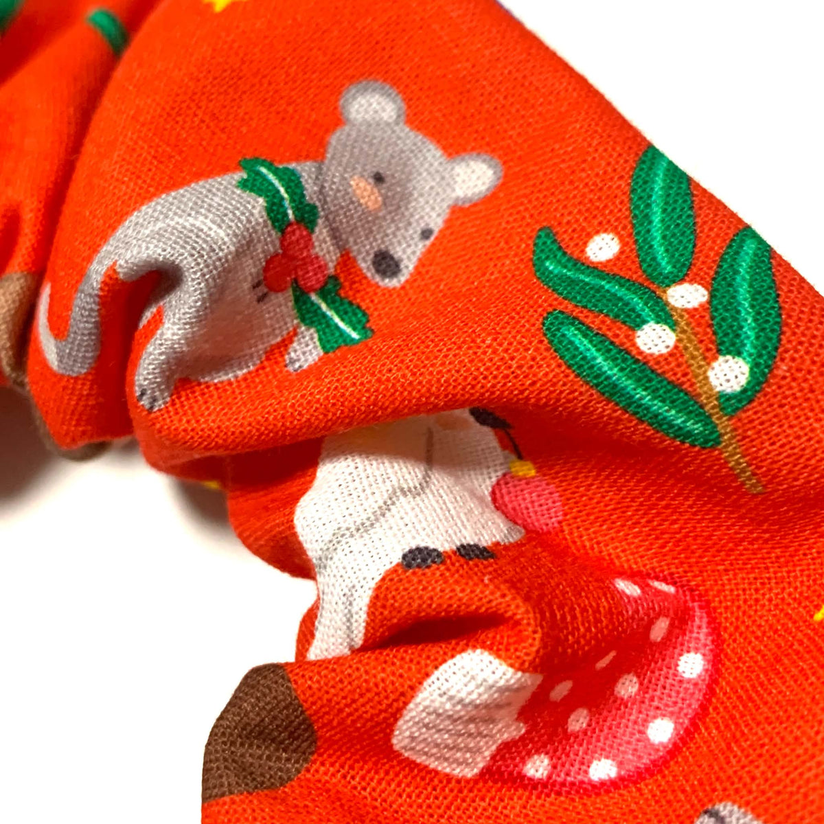 MUMMA WHOOPEE - Jumbo "Festive Aussie Animals" Christmas Scrunchies